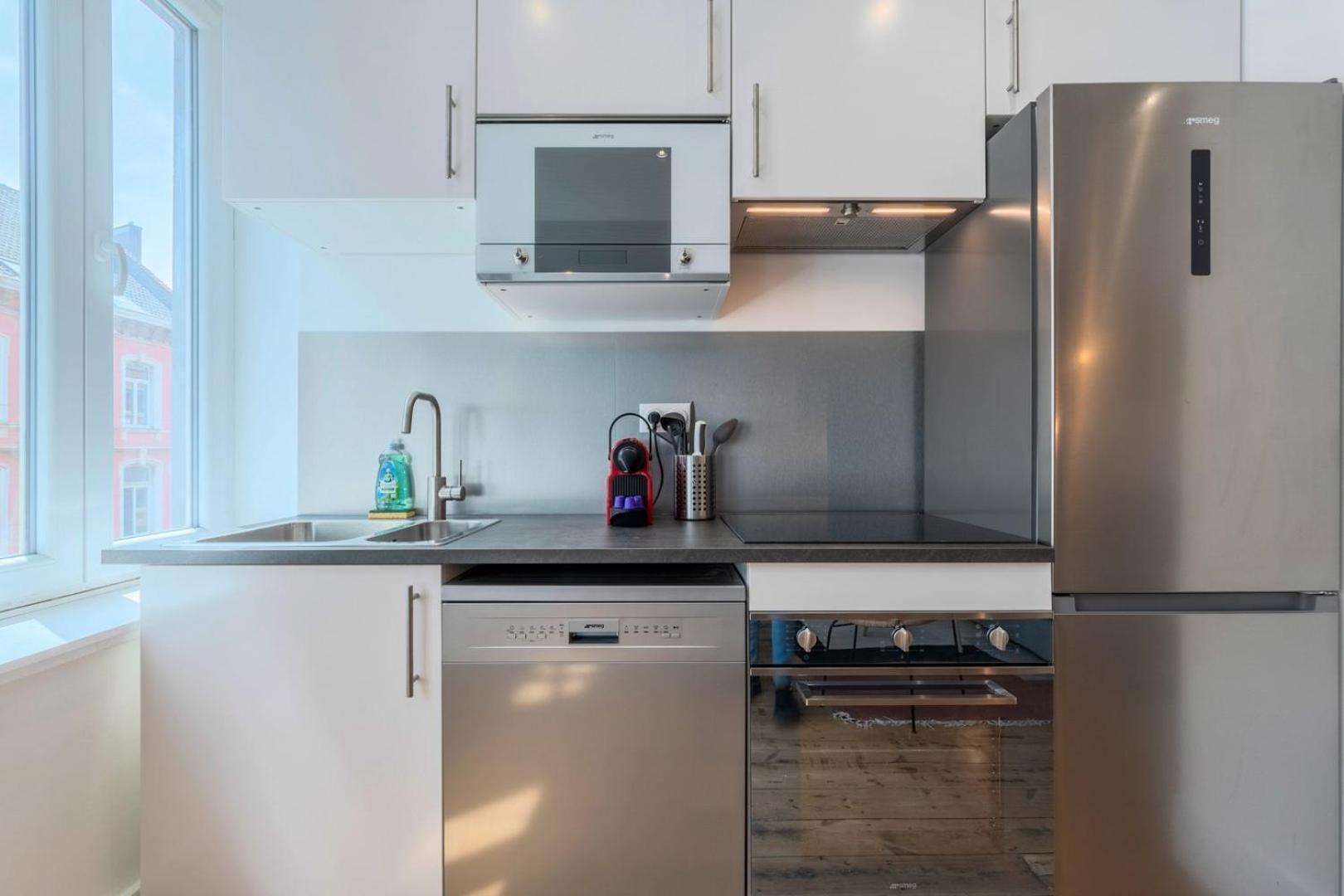 Bright 3-Bedroom 2-Bathroom Flat Lille Exterior foto